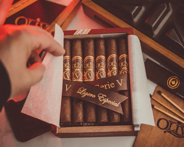 Charuto Oliva Serie V Double Robusto - unidade